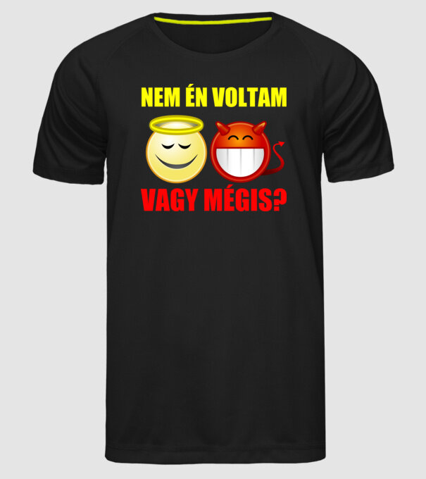  minta fekete pólón
