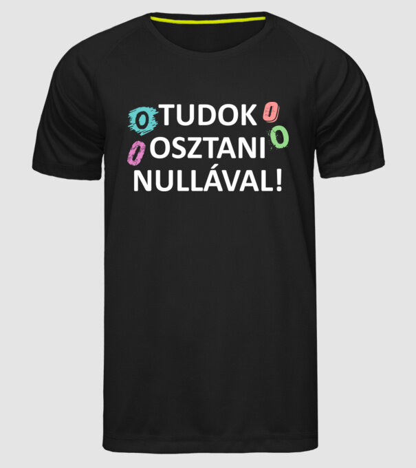  minta fekete pólón