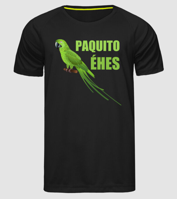  minta fekete pólón