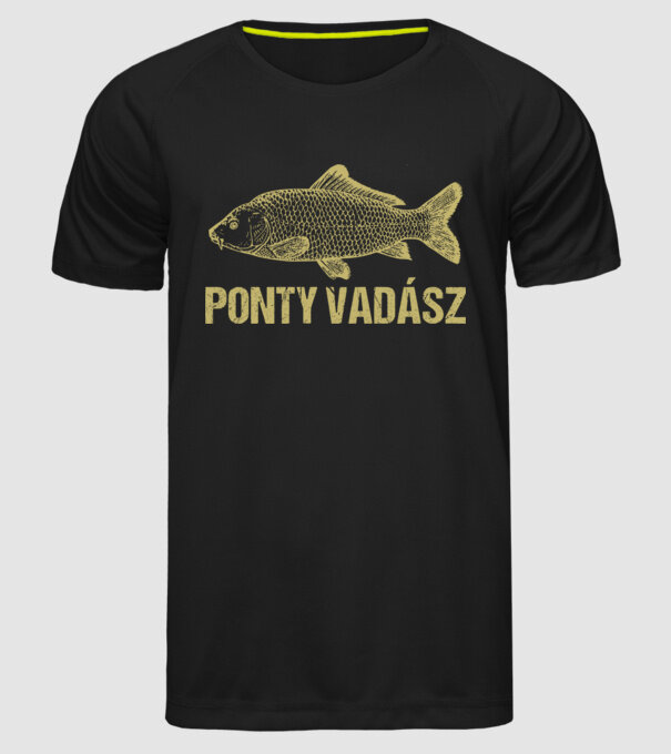  minta fekete pólón