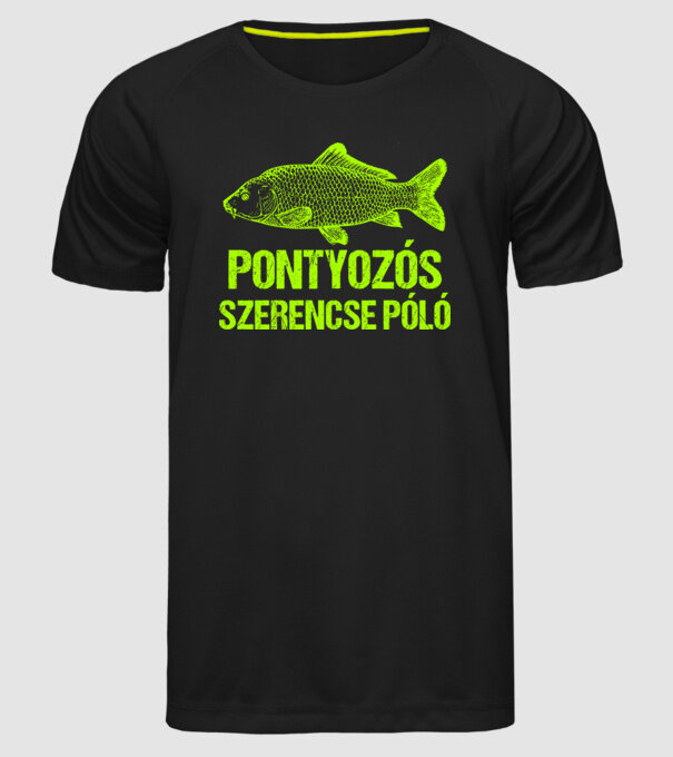  minta fekete pólón