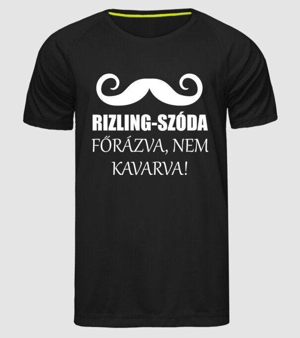  minta fekete pólón