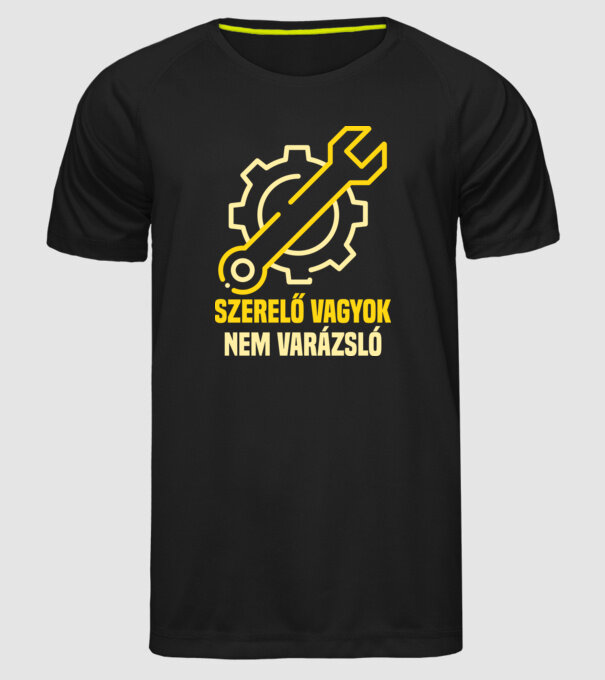  minta fekete pólón