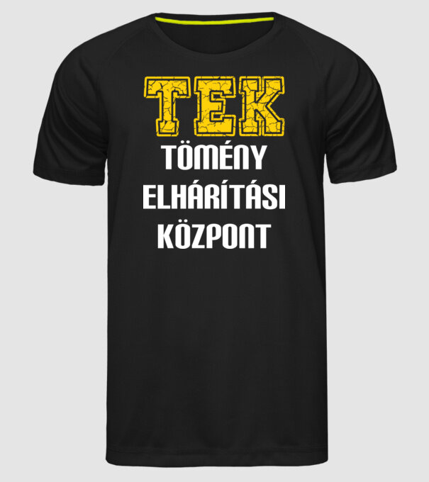  minta fekete pólón