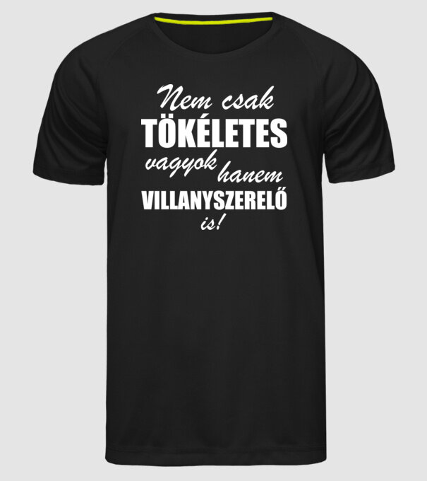  minta fekete pólón