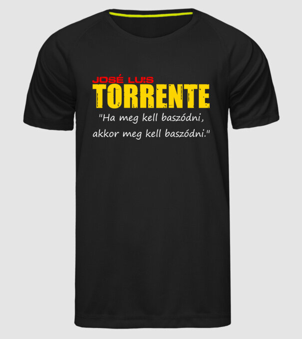  minta fekete pólón