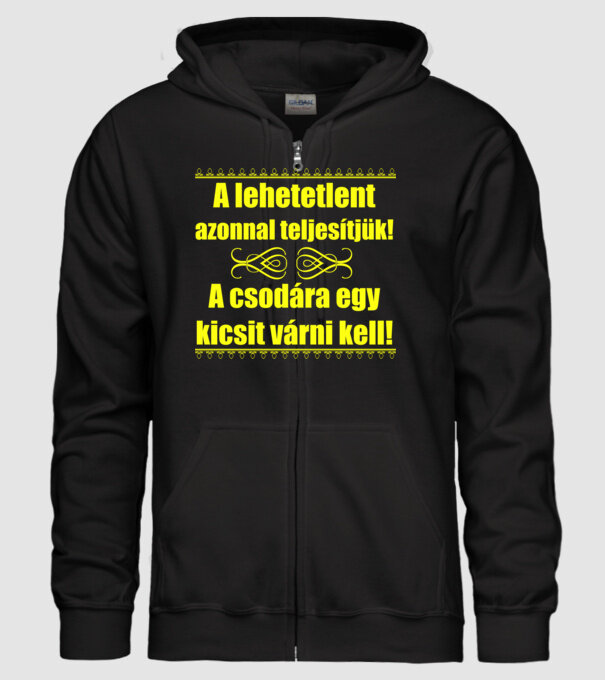  minta fekete pólón