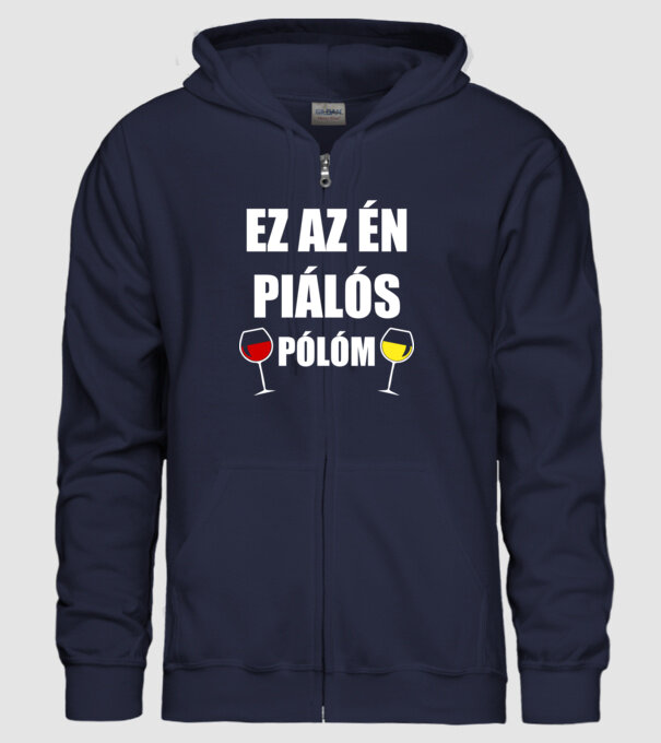  minta sötétkék pólón