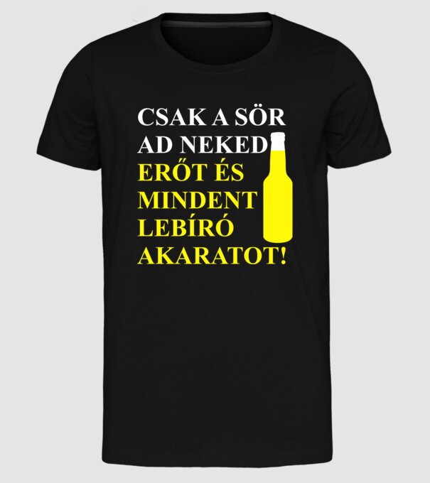  minta fekete pólón