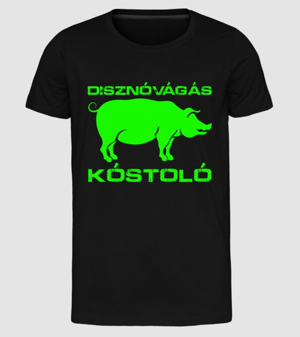  minta fekete pólón