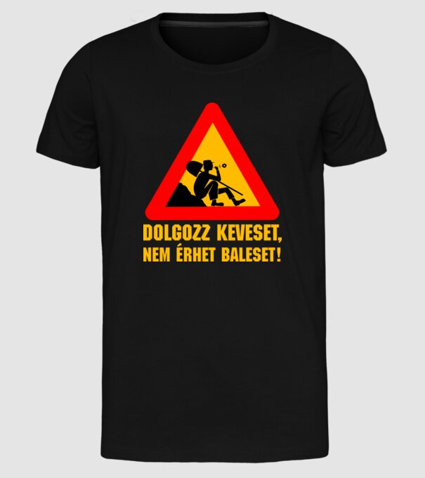 minta fekete pólón