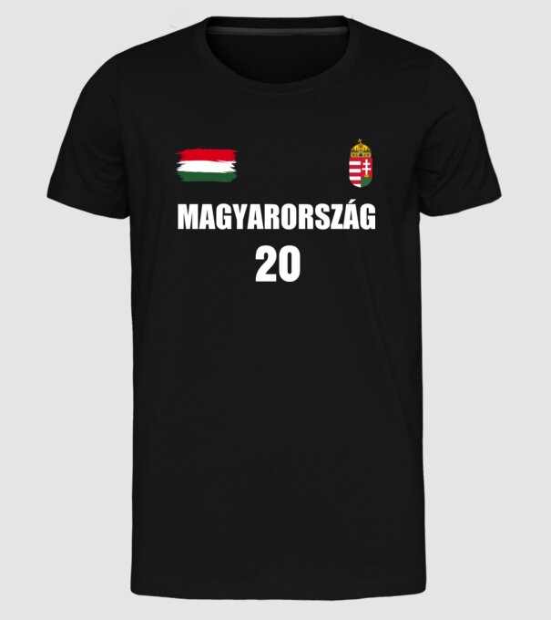  minta fekete pólón