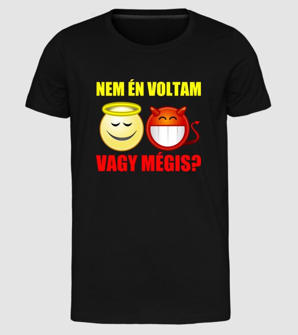  minta fekete pólón