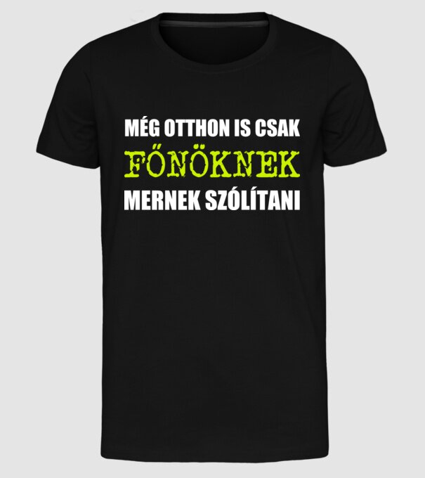  minta fekete pólón