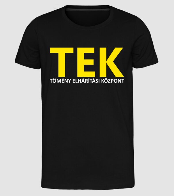  minta fekete pólón