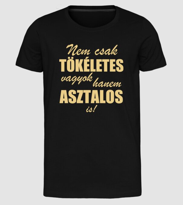  minta fekete pólón