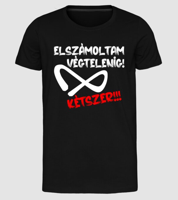  minta fekete pólón