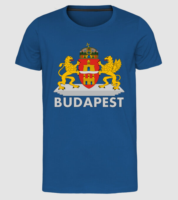  minta királykék pólón