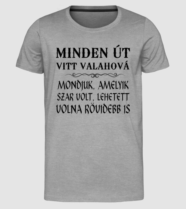  minta szürke pólón