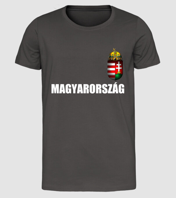  minta sötétszürke pólón