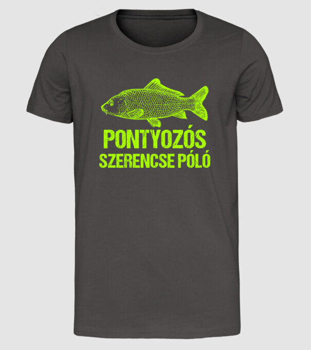  minta sötétszürke pólón