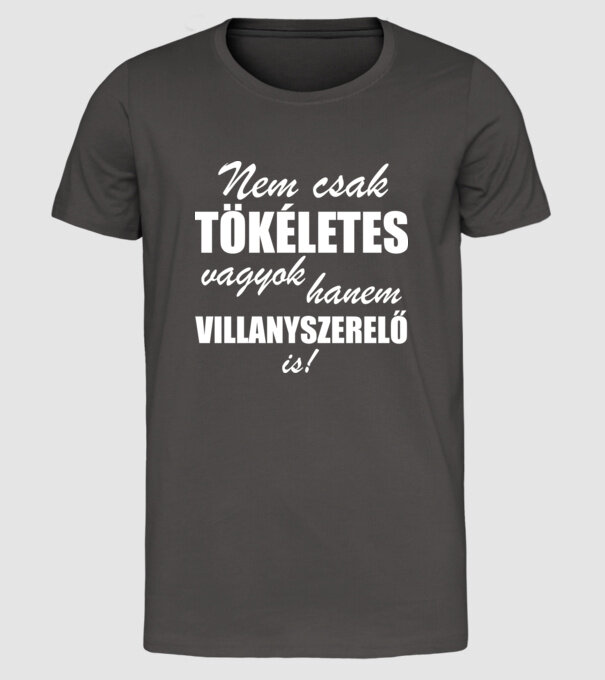 minta sötétszürke pólón