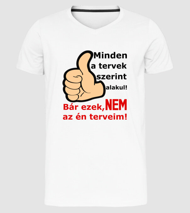  minta fehér pólón