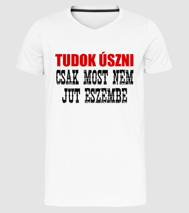  minta fehér pólón