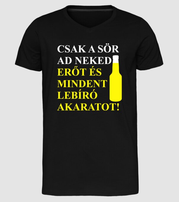  minta fekete pólón