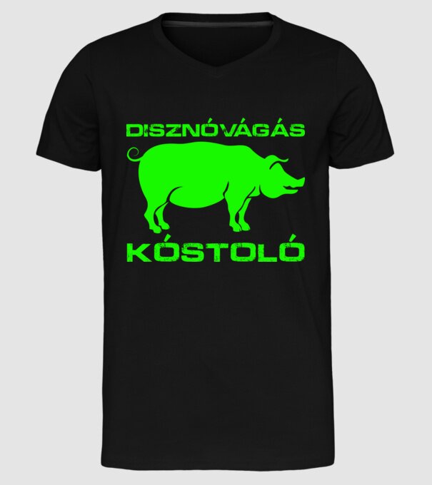  minta fekete pólón