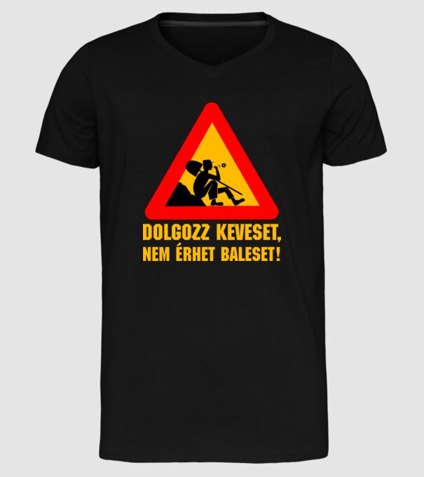  minta fekete pólón