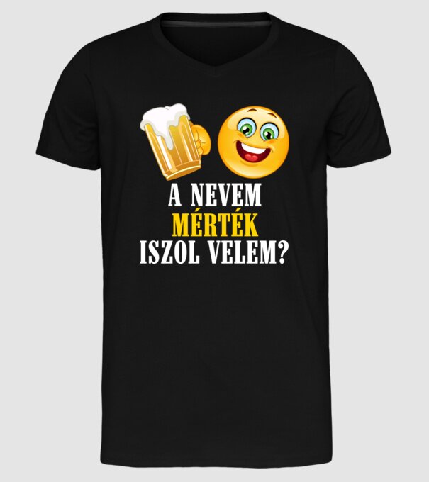  minta fekete pólón