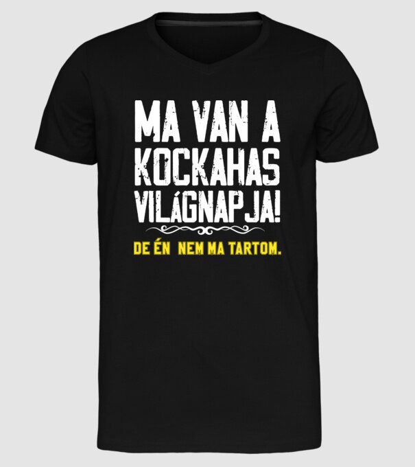  minta fekete pólón