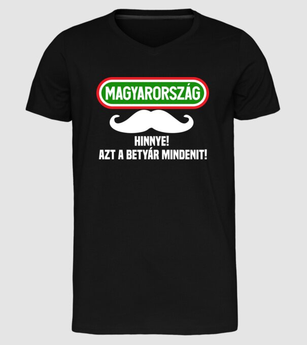  minta fekete pólón