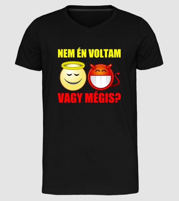  minta fekete pólón