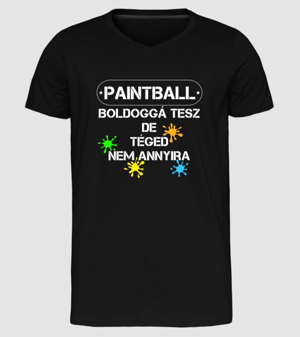  minta fekete pólón