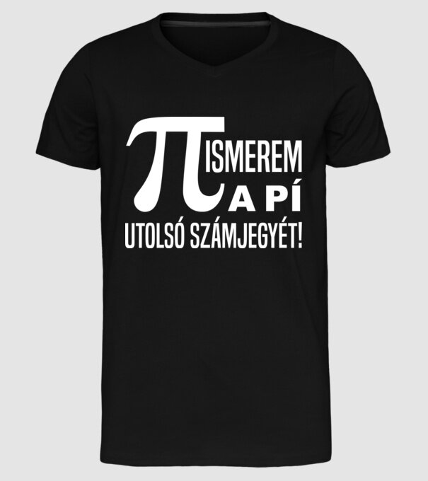  minta fekete pólón