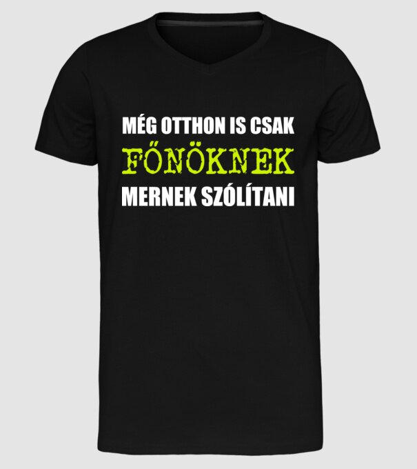  minta fekete pólón