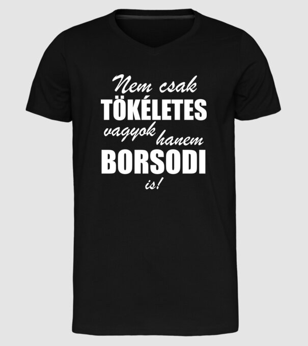  minta fekete pólón