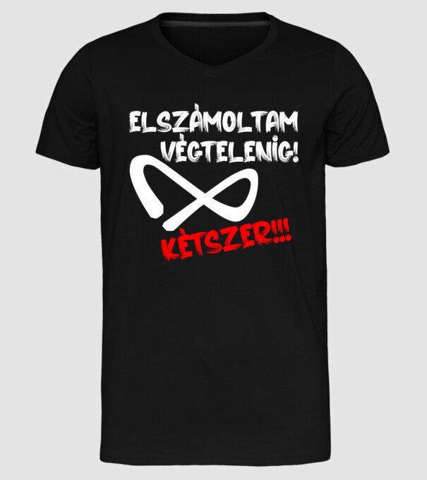  minta fekete pólón