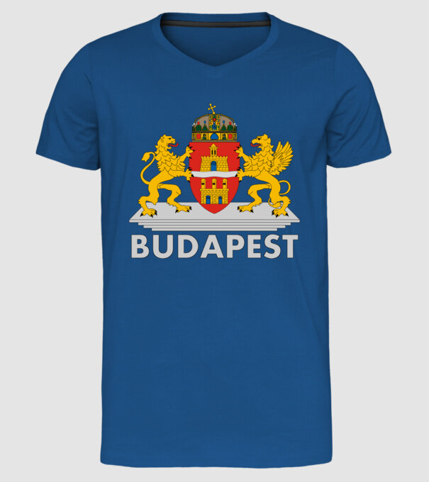  minta királykék pólón