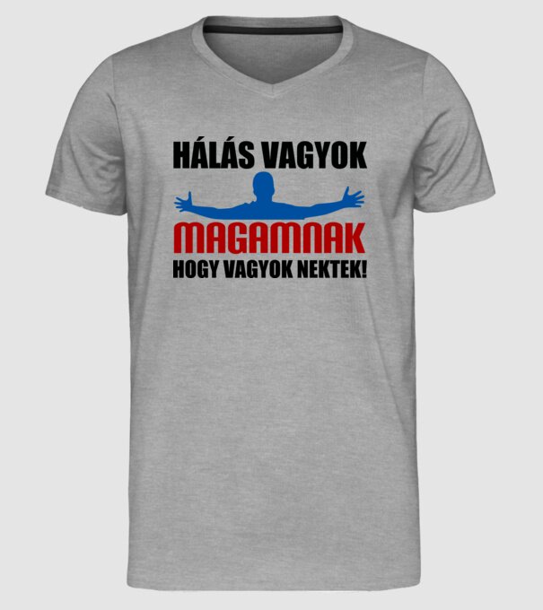  minta szürke pólón