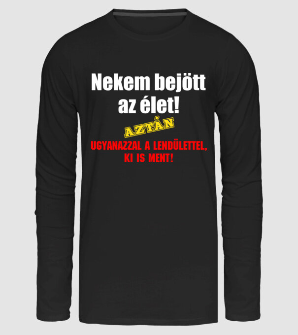  minta fekete pólón