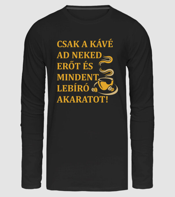  minta fekete pólón