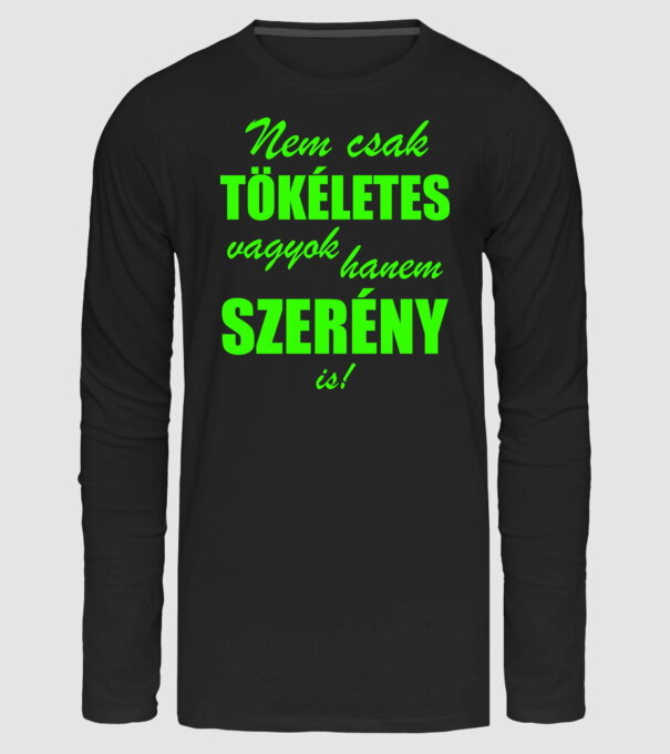  minta fekete pólón