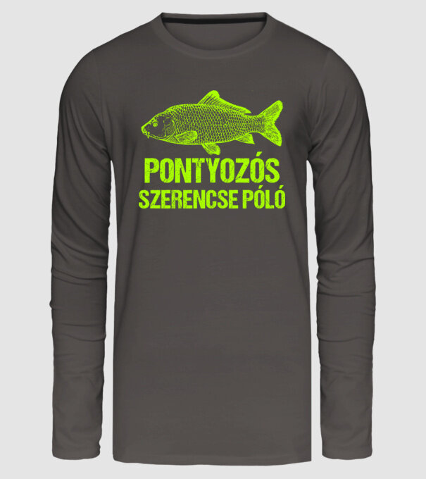  minta sötétszürke pólón