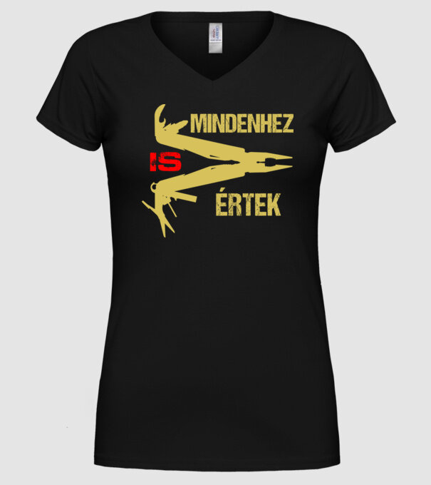 minta fekete pólón