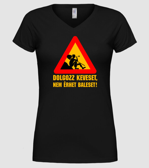  minta fekete pólón