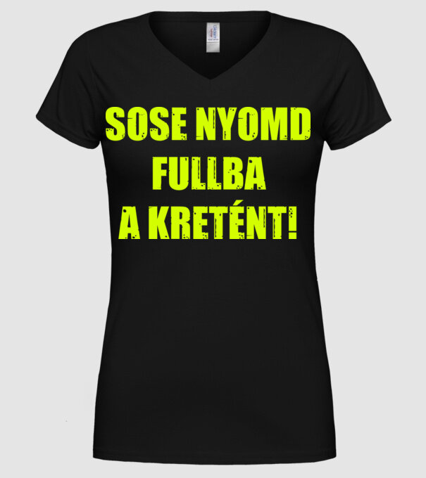  minta fekete pólón