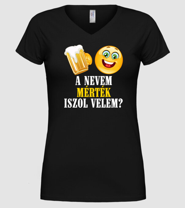  minta fekete pólón